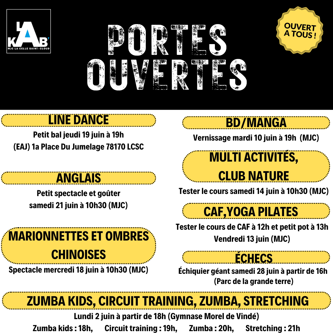 Portes ouvertes de la KAB’